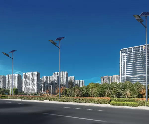 Đèn đường năng lượng mặt trời hai trong một AURA