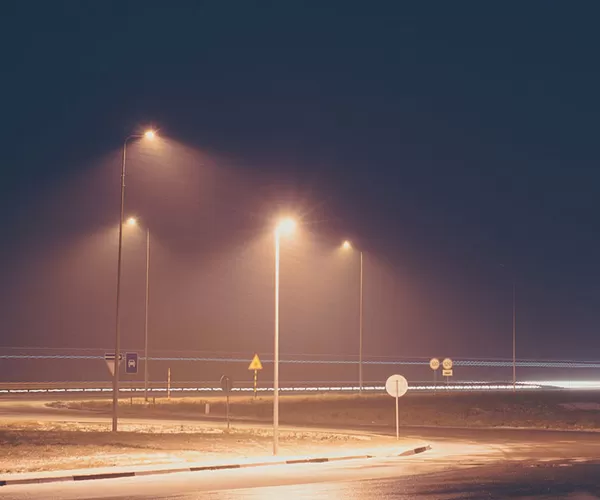 Đèn đường LED HAT AC